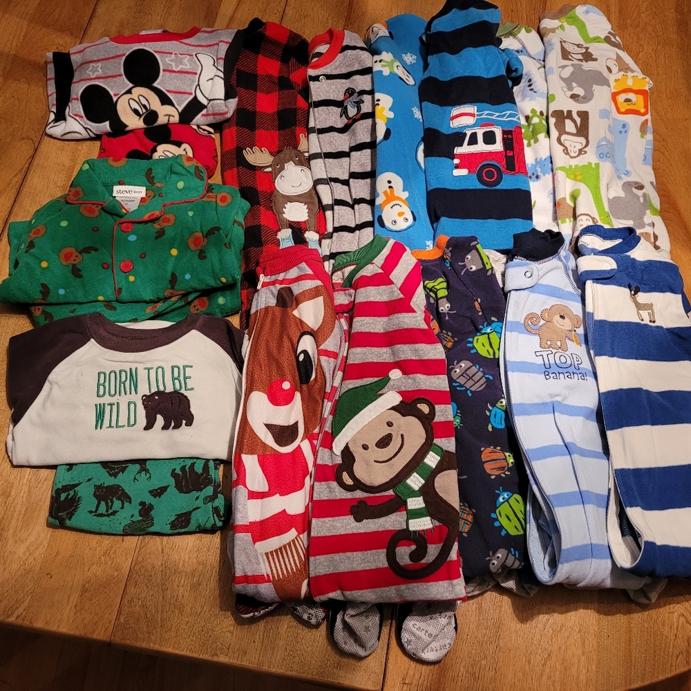 Boys pajamas in slightly used condition.